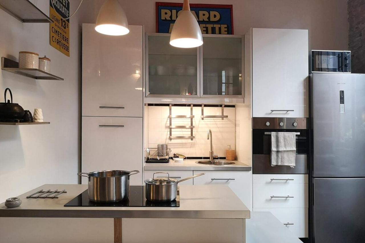 Authentic Loft With Mezzanine & Exposed Stones Heart Of Lyon Apartment Екстериор снимка